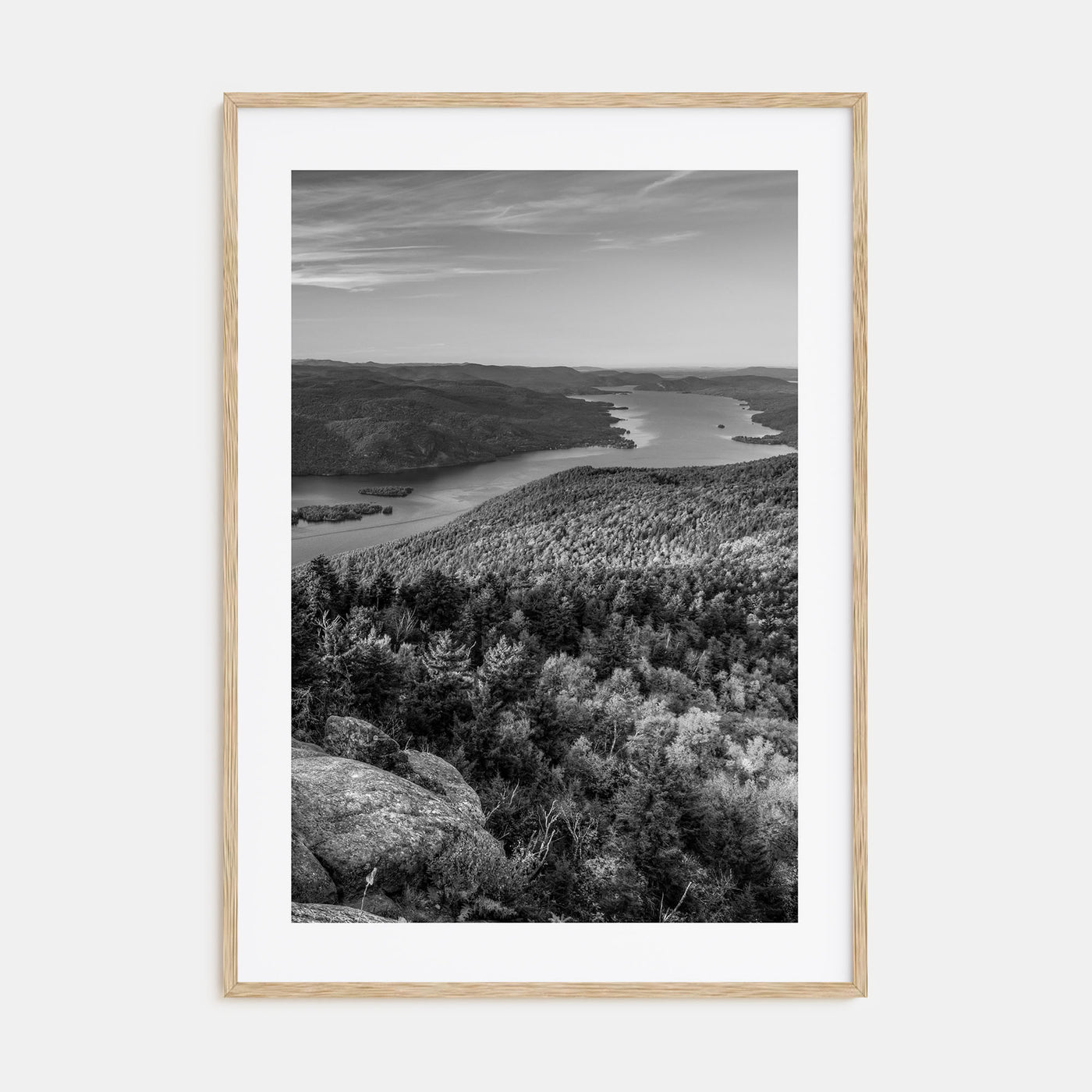 Upstate New York Photo B&W Poster