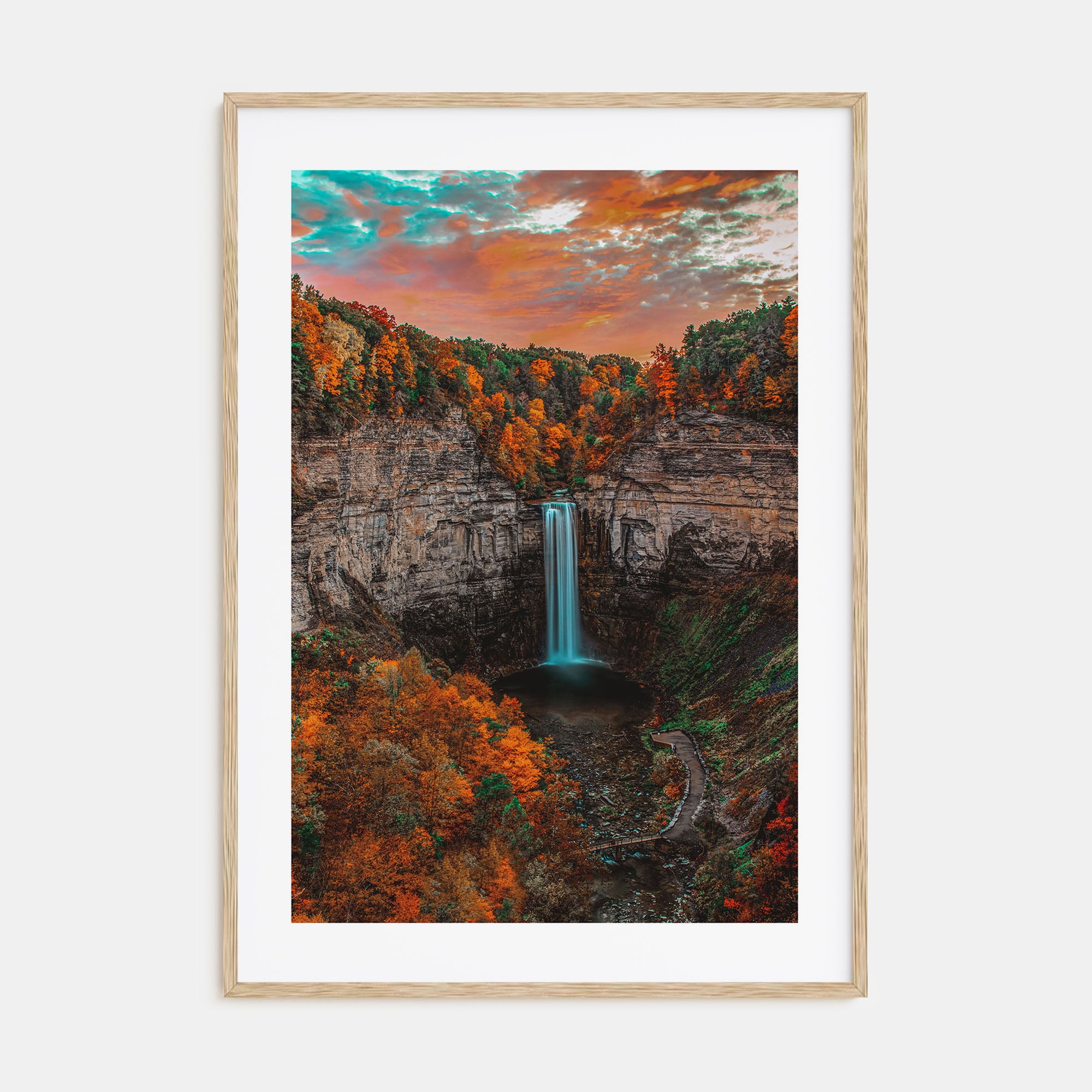 Upstate New York Photo Color Poster