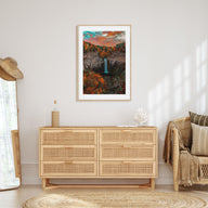 Upstate New York Photo Color Poster