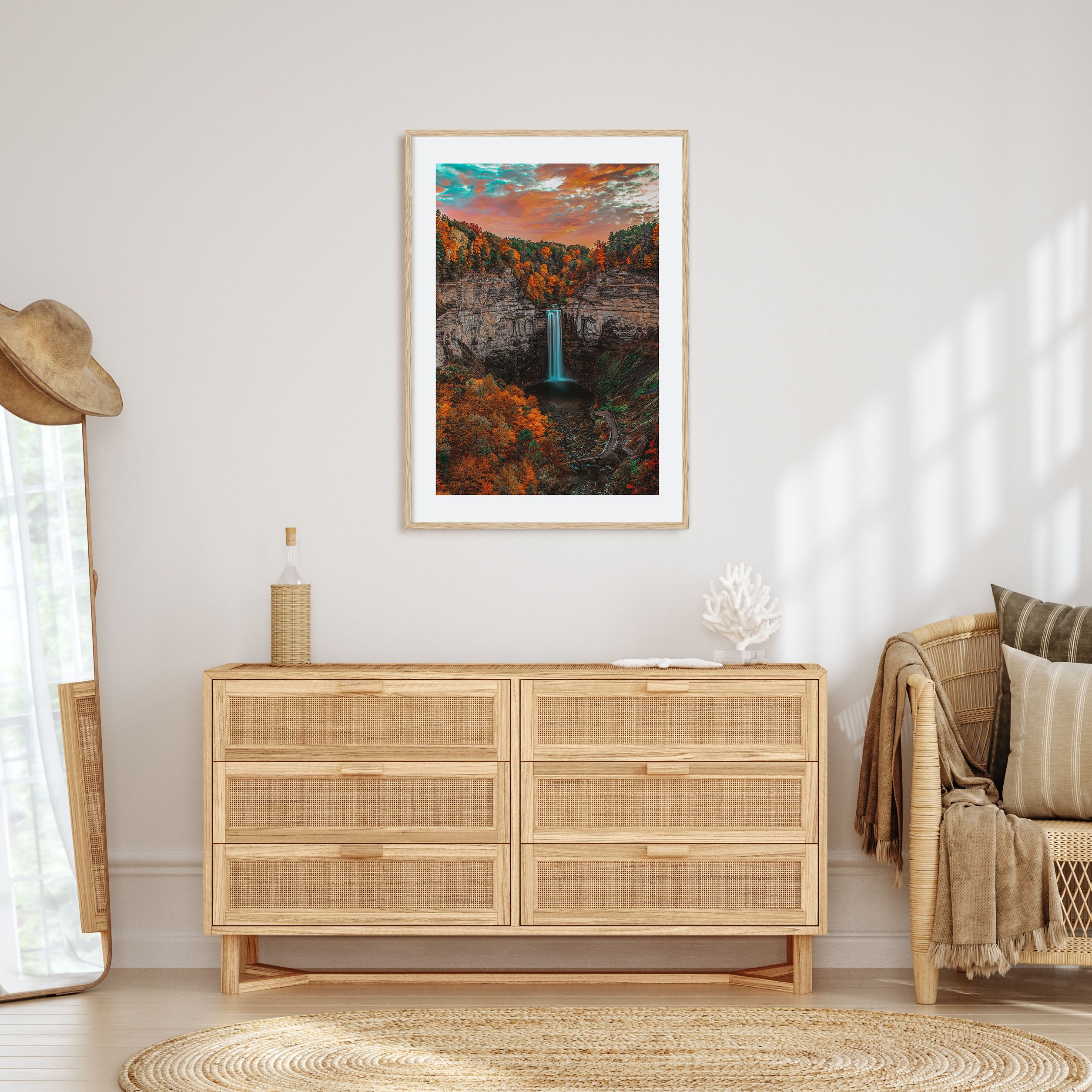 Upstate New York Photo Color Poster