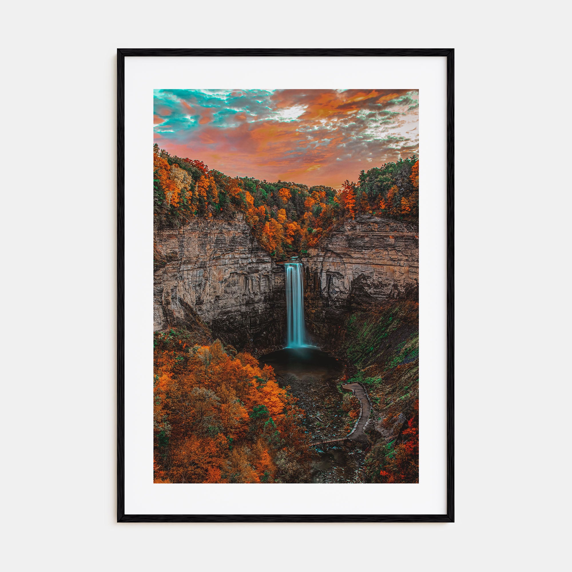 Upstate New York Photo Color Poster