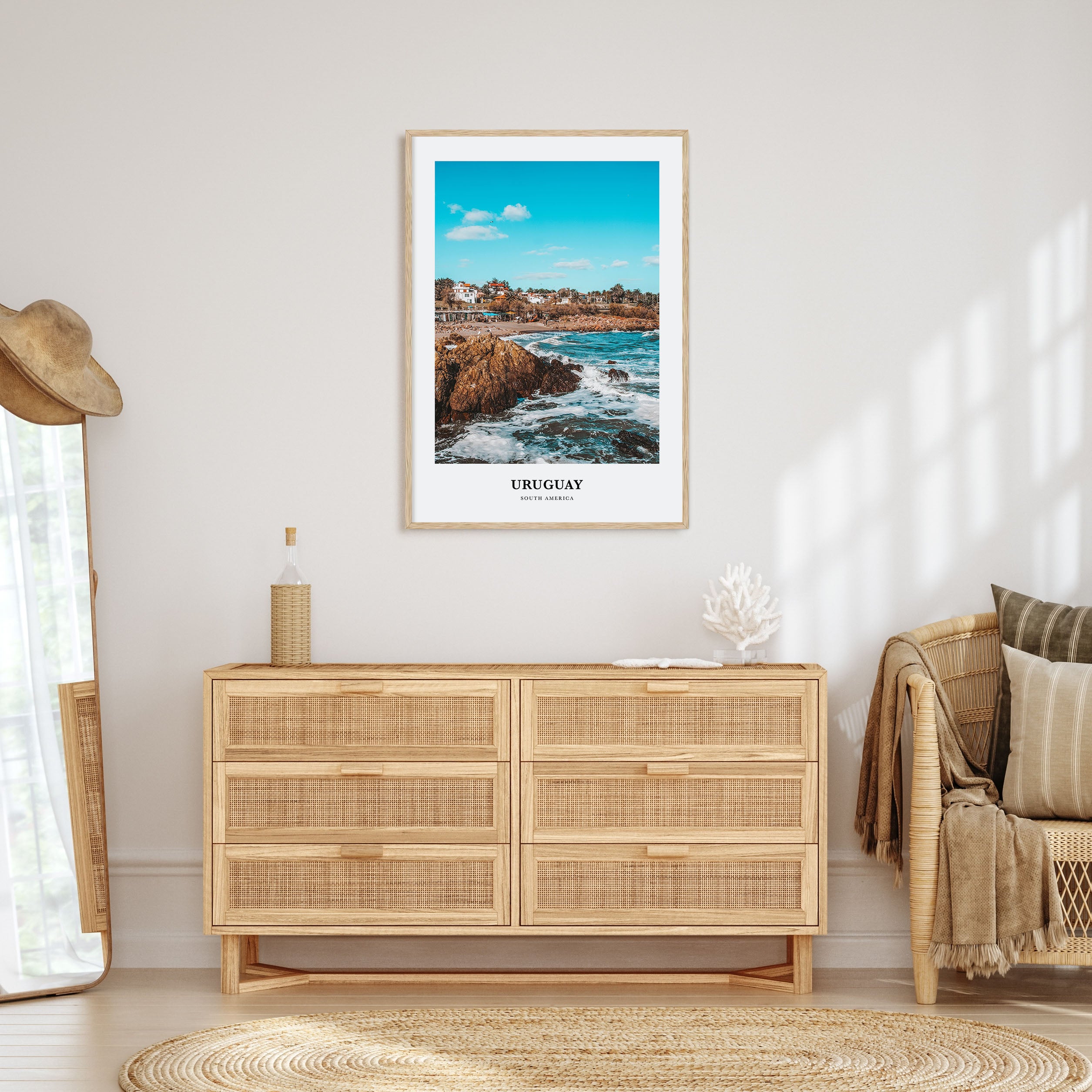 Uruguay Portrait Color Poster