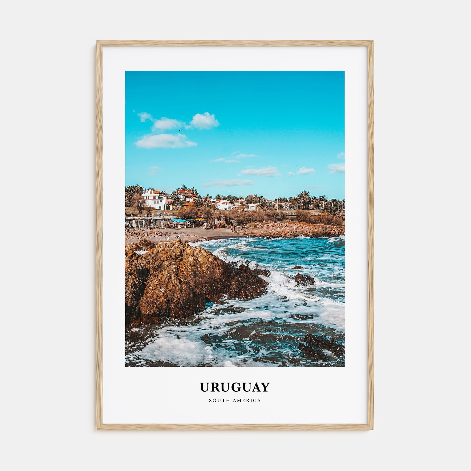 Uruguay Portrait Color Poster