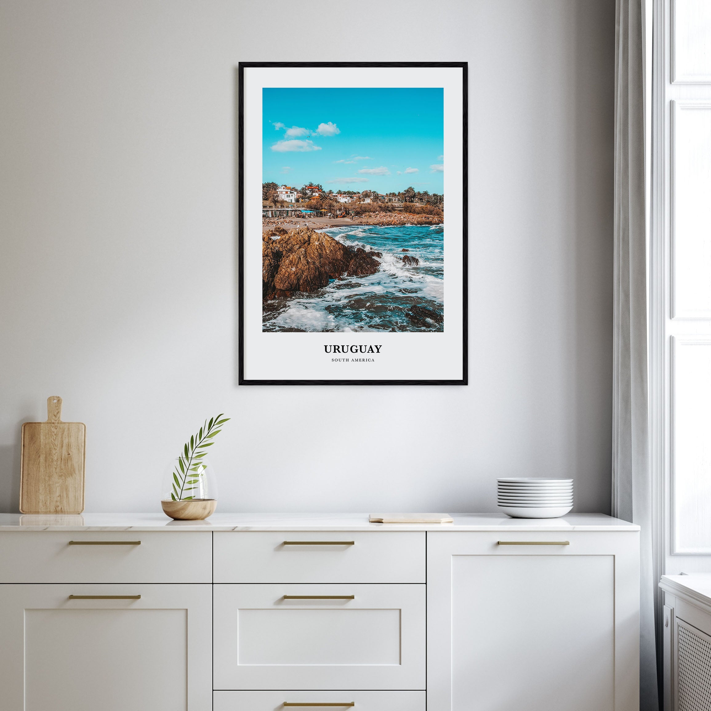 Uruguay Portrait Color Poster