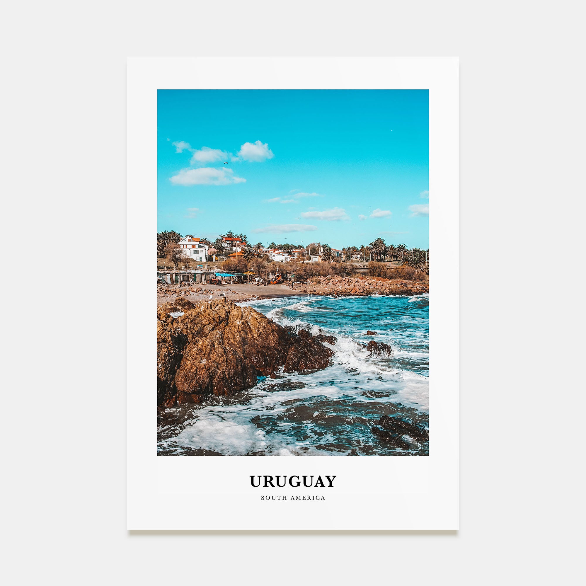 Uruguay Portrait Color Poster