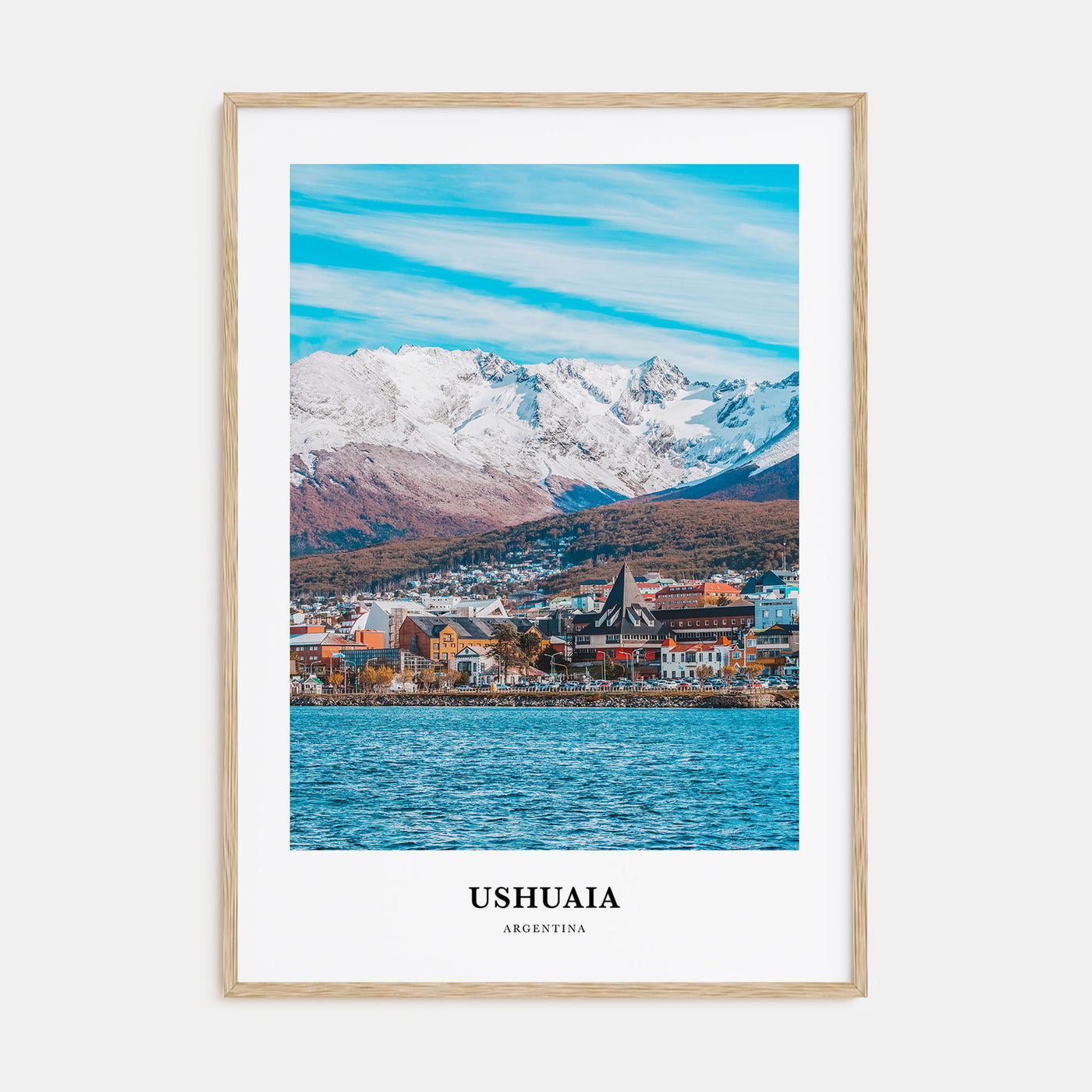 Ushuaia Portrait Color Poster