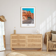 Utah Portrait Color No 2 Poster