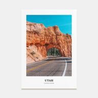 Utah Portrait Color No 2 Poster