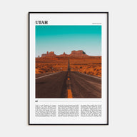 Utah Travel Color No 3 Poster