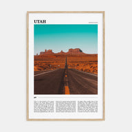 Utah Travel Color No 3 Poster
