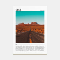 Utah Travel Color No 3 Poster