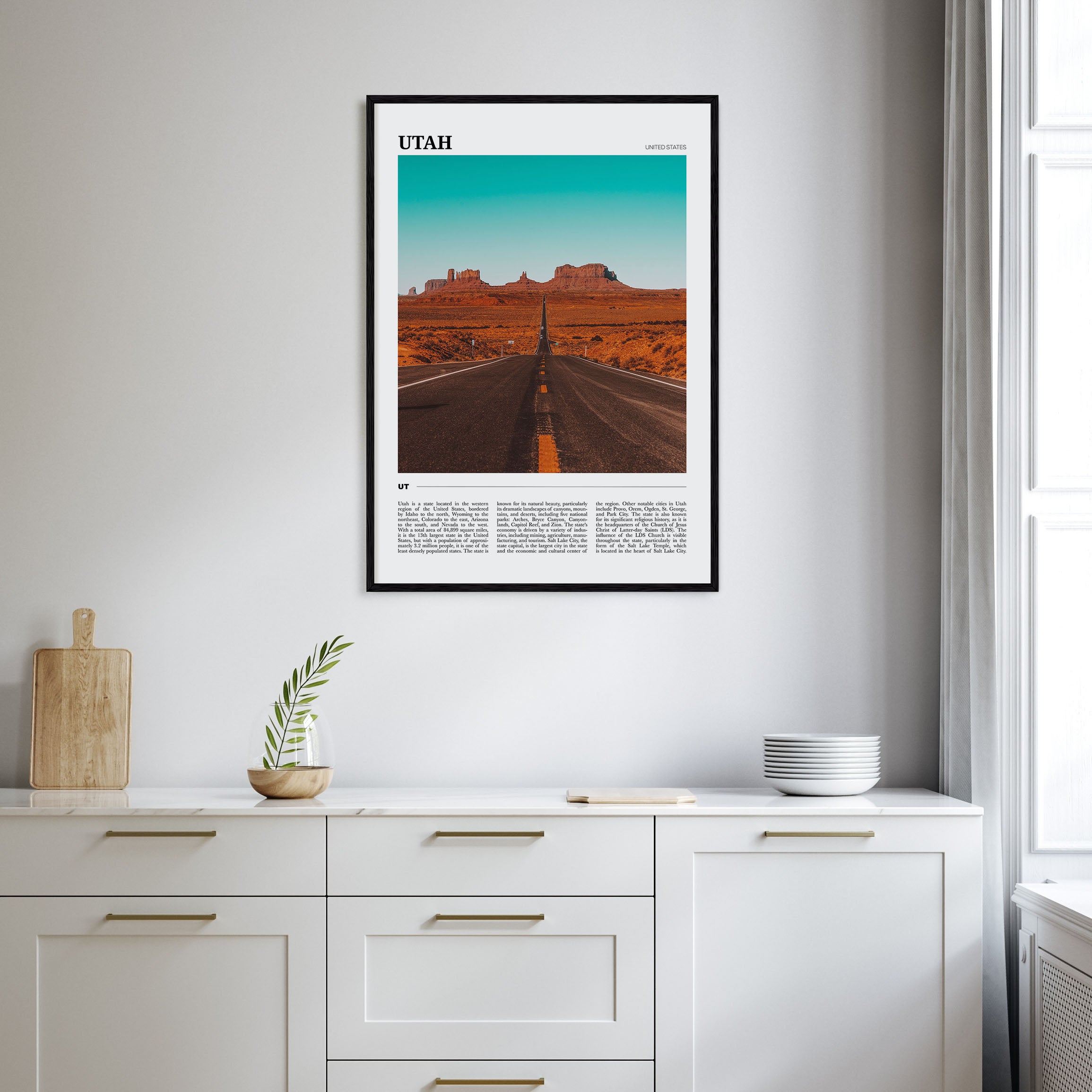Utah Travel Color No 3 Poster
