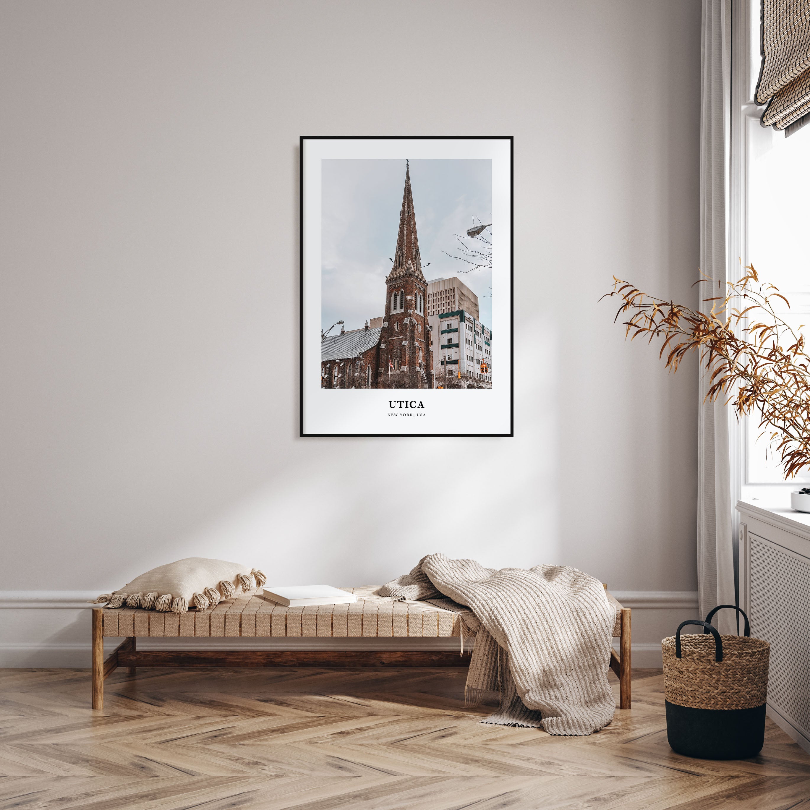 Utica Portrait Color Poster