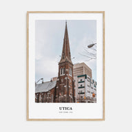 Utica Portrait Color Poster