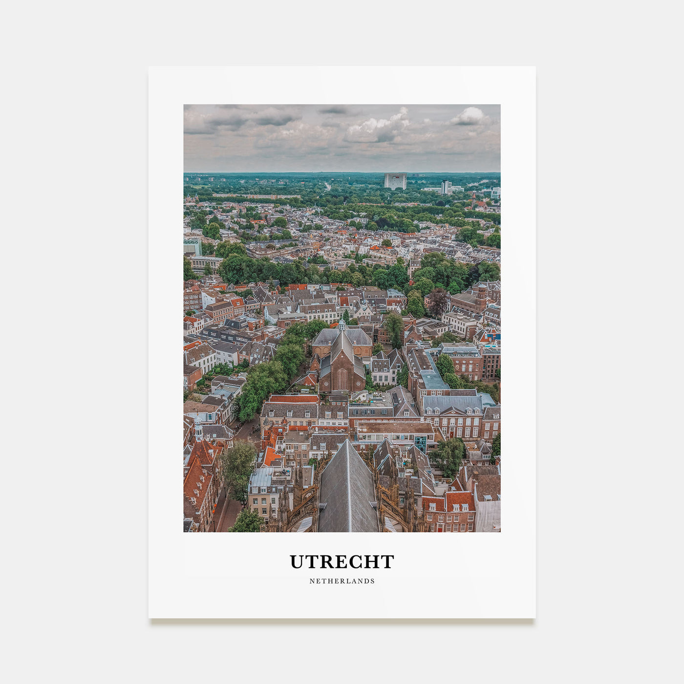 Utrecht Portrait Color Poster