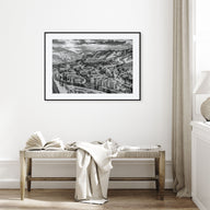 Vail Landscape B&W Poster