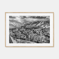 Vail Landscape B&W Poster