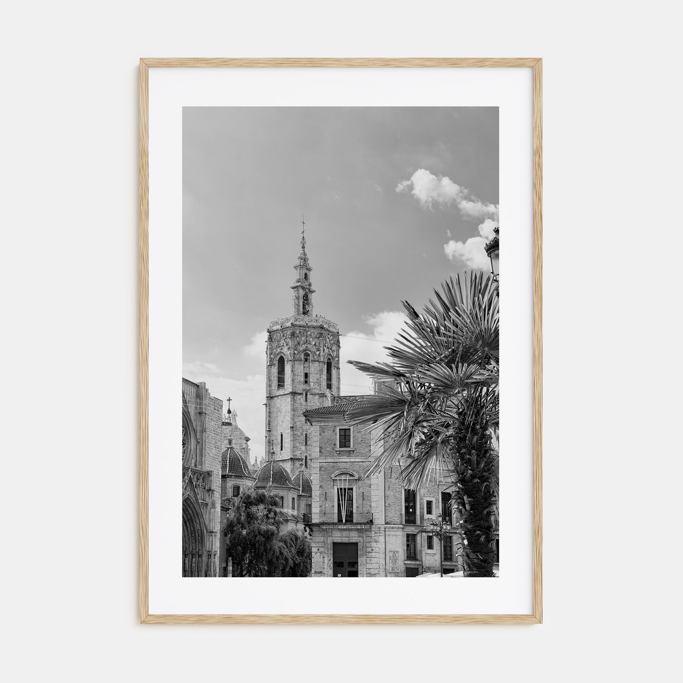 Valencia Photo B&W Poster