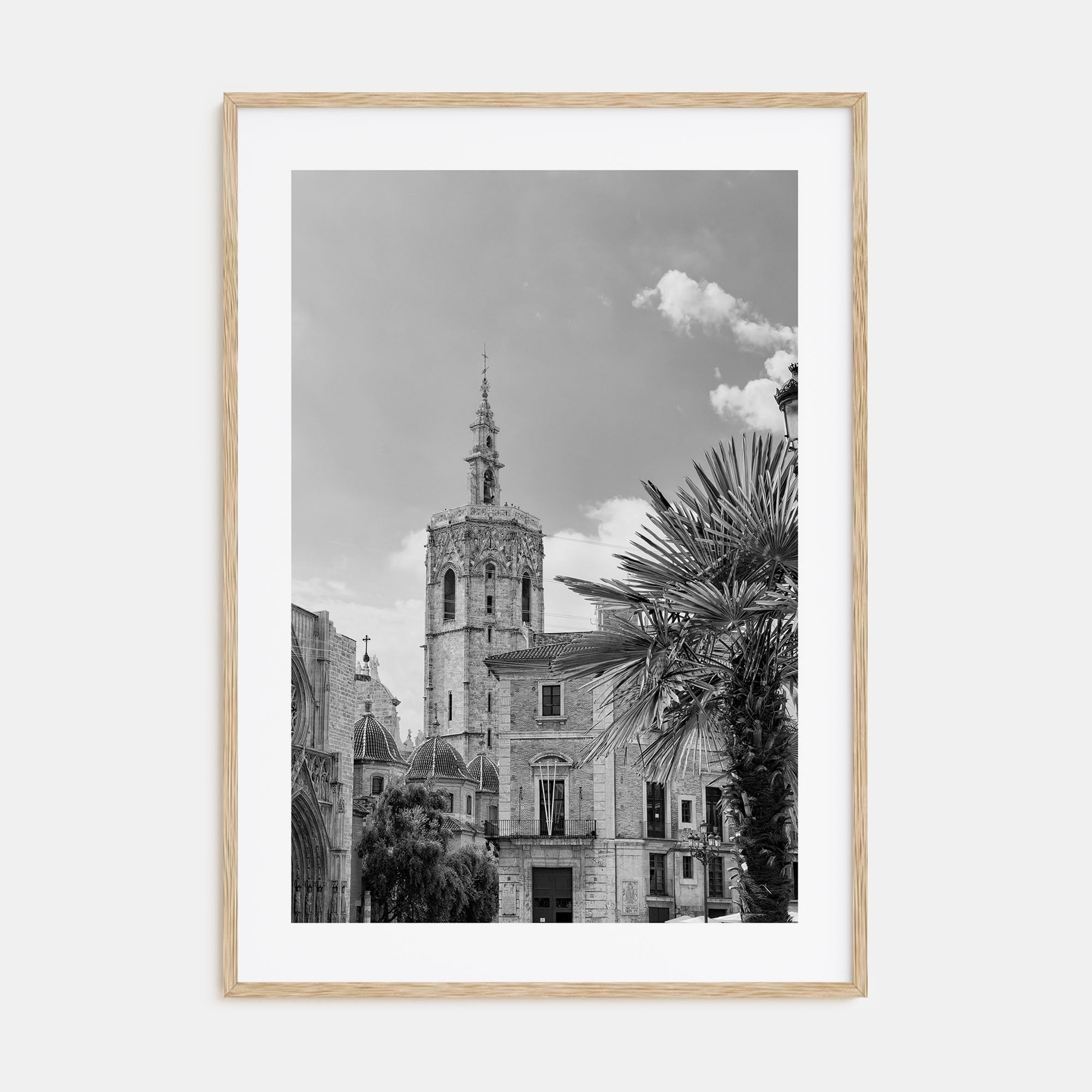 Valencia Photo B&W Poster