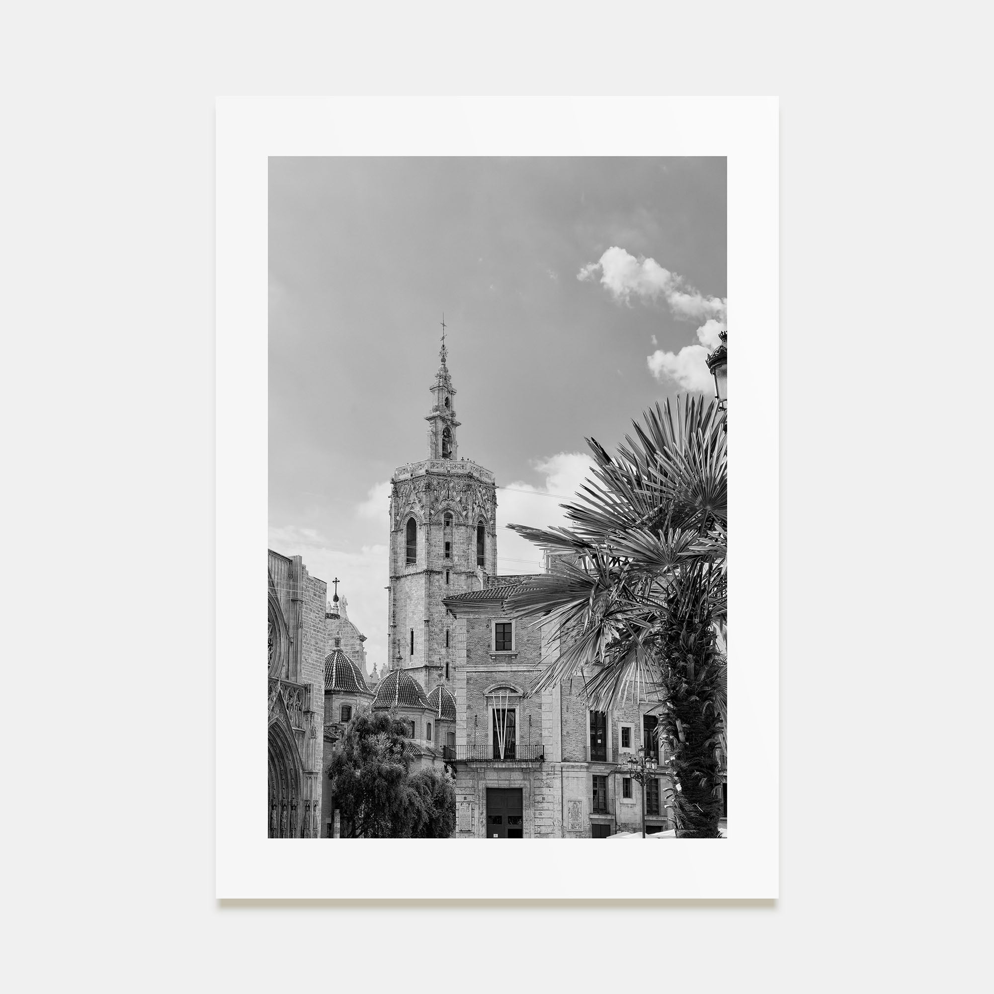 Valencia Photo B&W Poster