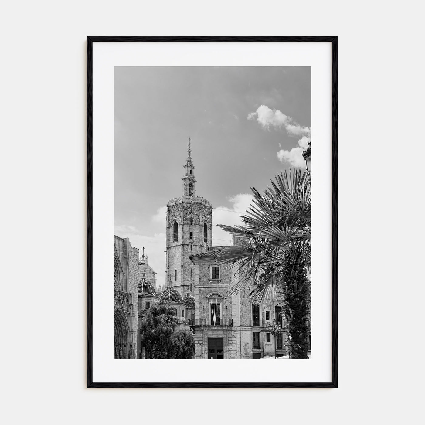 Valencia Photo B&W Poster