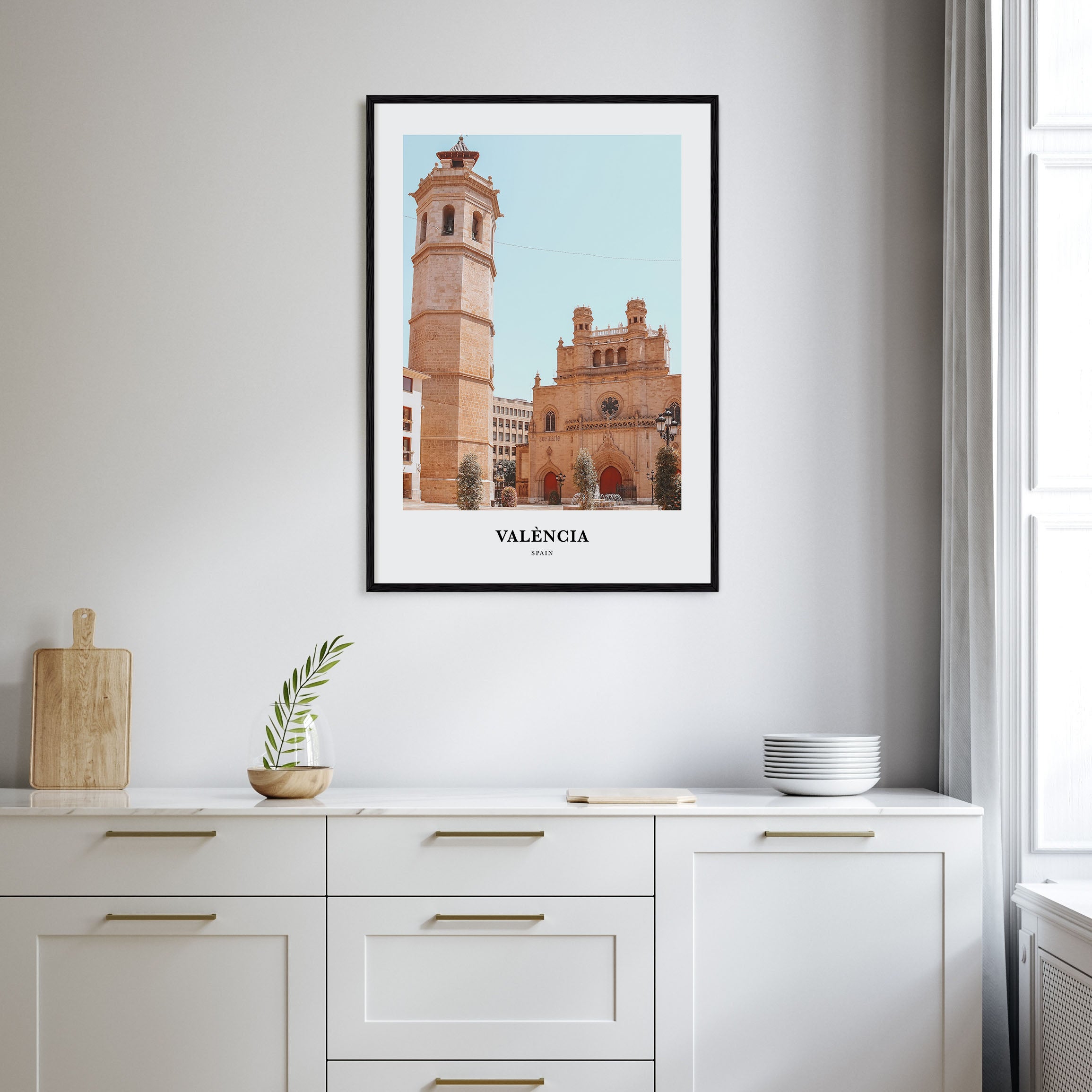 Valencia Portrait Color No 1 Poster