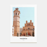 Valencia Portrait Color No 1 Poster