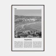 Valencia Travel B&W No 1 Poster