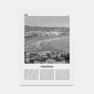 Valencia Travel B&W No 1 Poster
