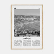 Valencia Travel B&W No 1 Poster