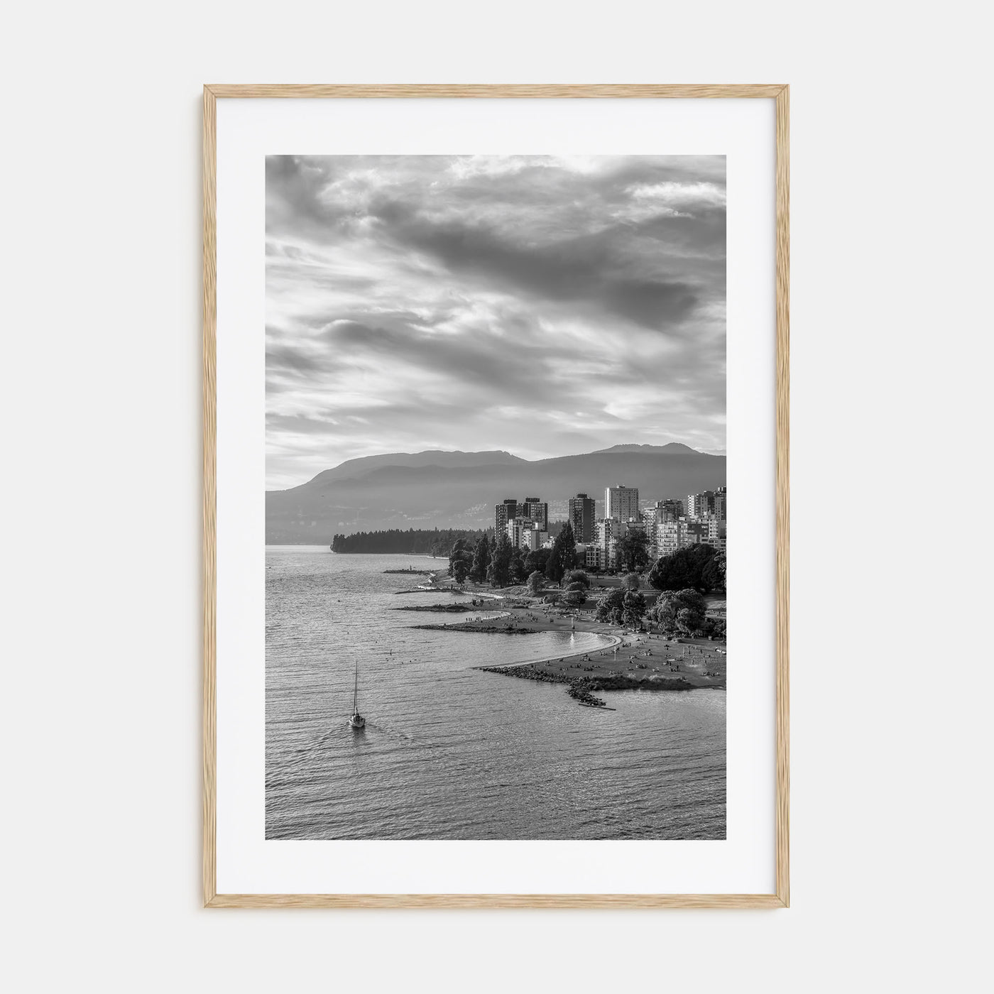 Vancouver, Canada Photo B&W No 2 Poster