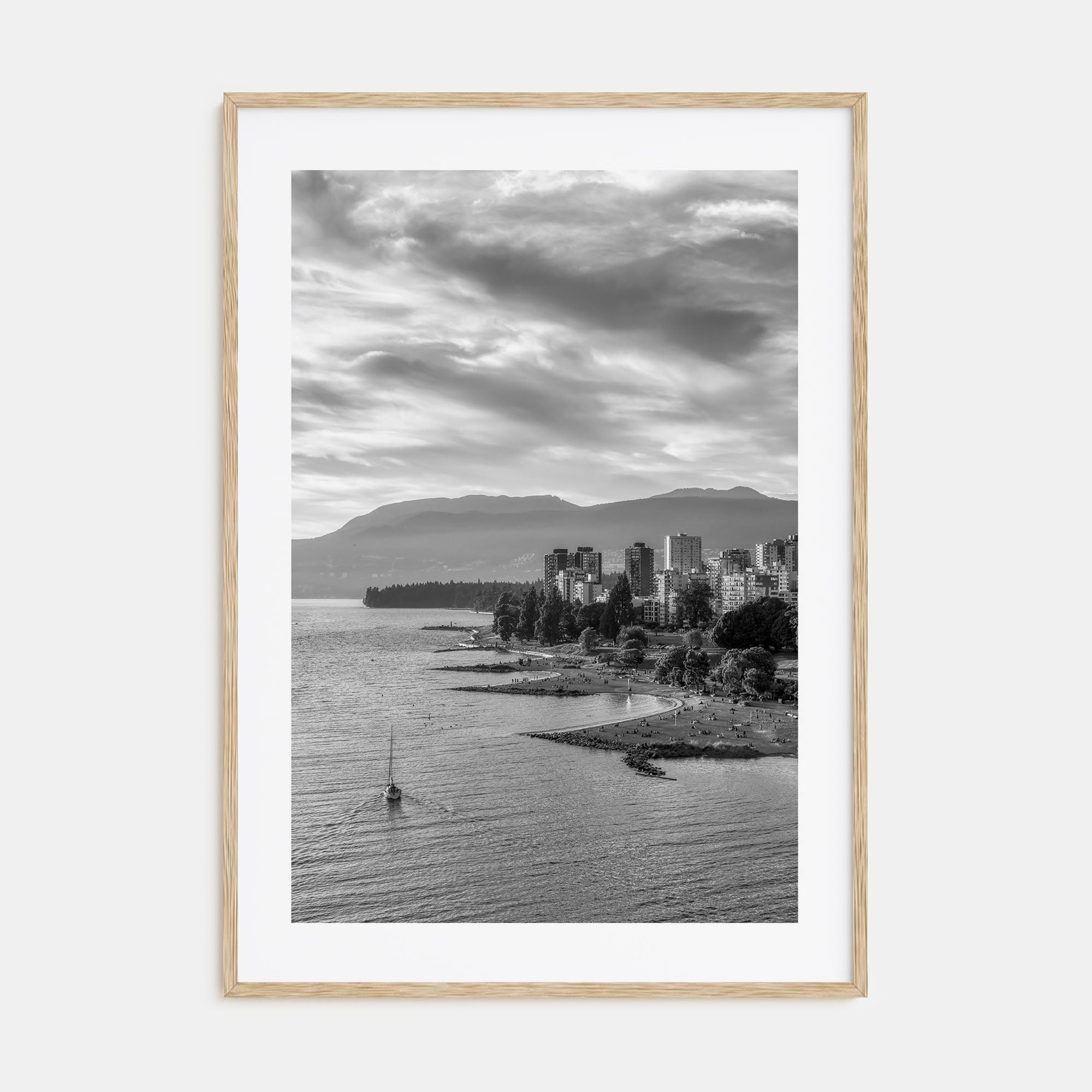 Vancouver, Canada Photo B&W No 2 Poster