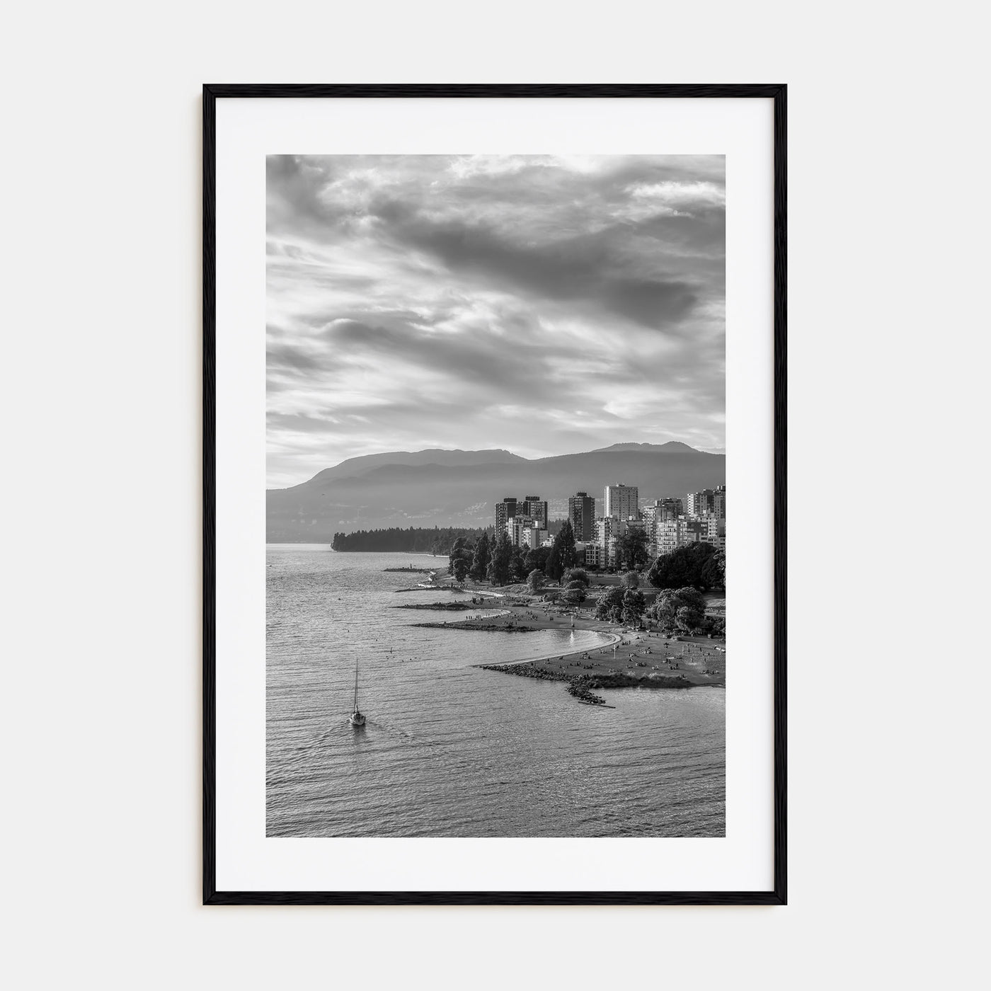 Vancouver, Canada Photo B&W No 2 Poster