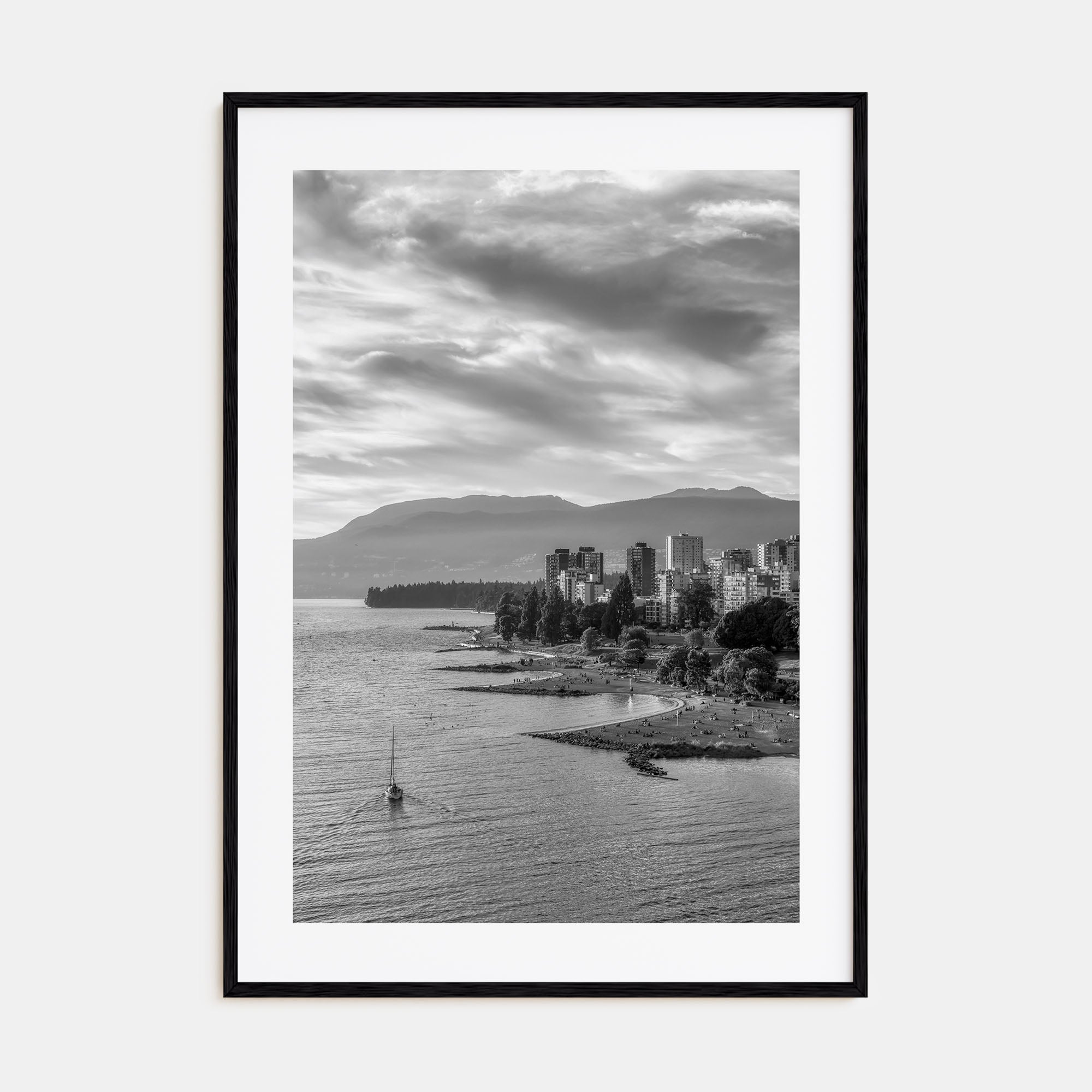 Vancouver, Canada Photo B&W No 2 Poster