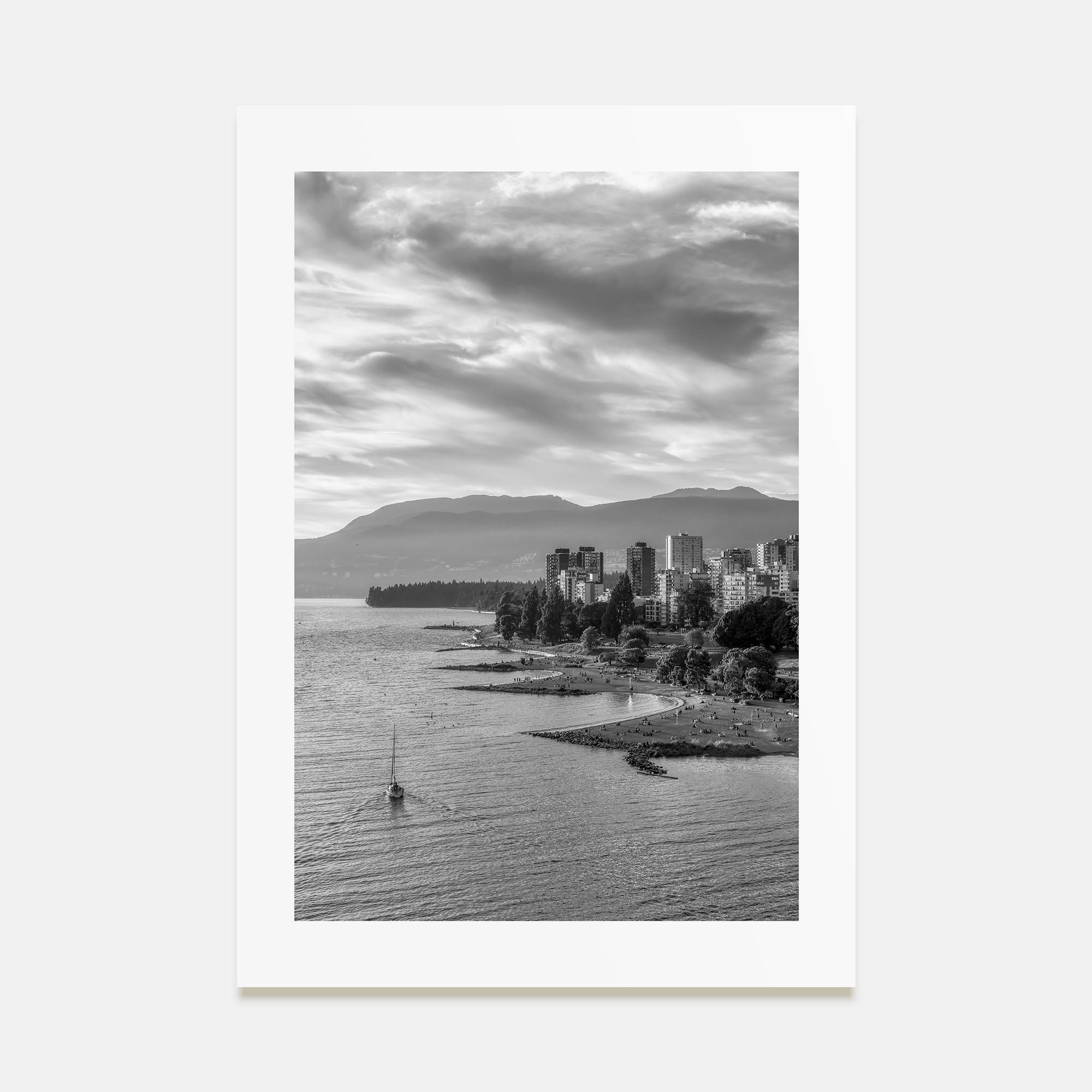Vancouver, Canada Photo B&W No 2 Poster