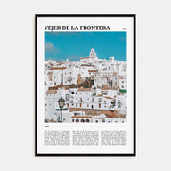 Vejer de la Frontera Travel Color Poster