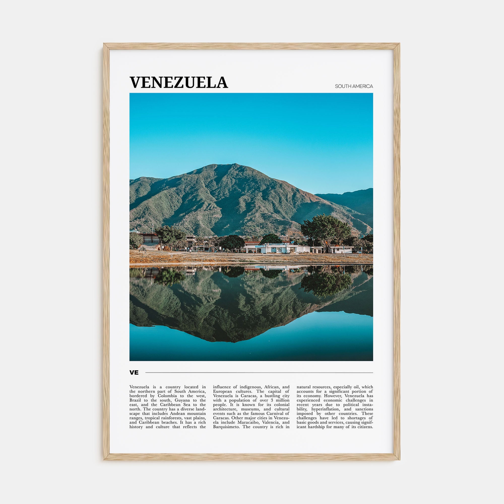 Venezuela Travel Color No 1 Poster