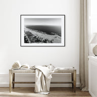 Venice Beach Landscape B&W Poster