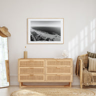 Venice Beach Landscape B&W Poster