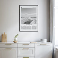 Venice Beach Travel B&W No 1 Poster