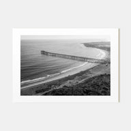 Ventura Landscape B&W No 1 Poster