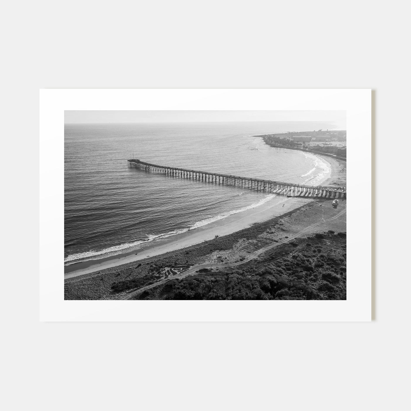 Ventura Landscape B&W No 1 Poster