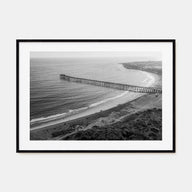 Ventura Landscape B&W No 1 Poster