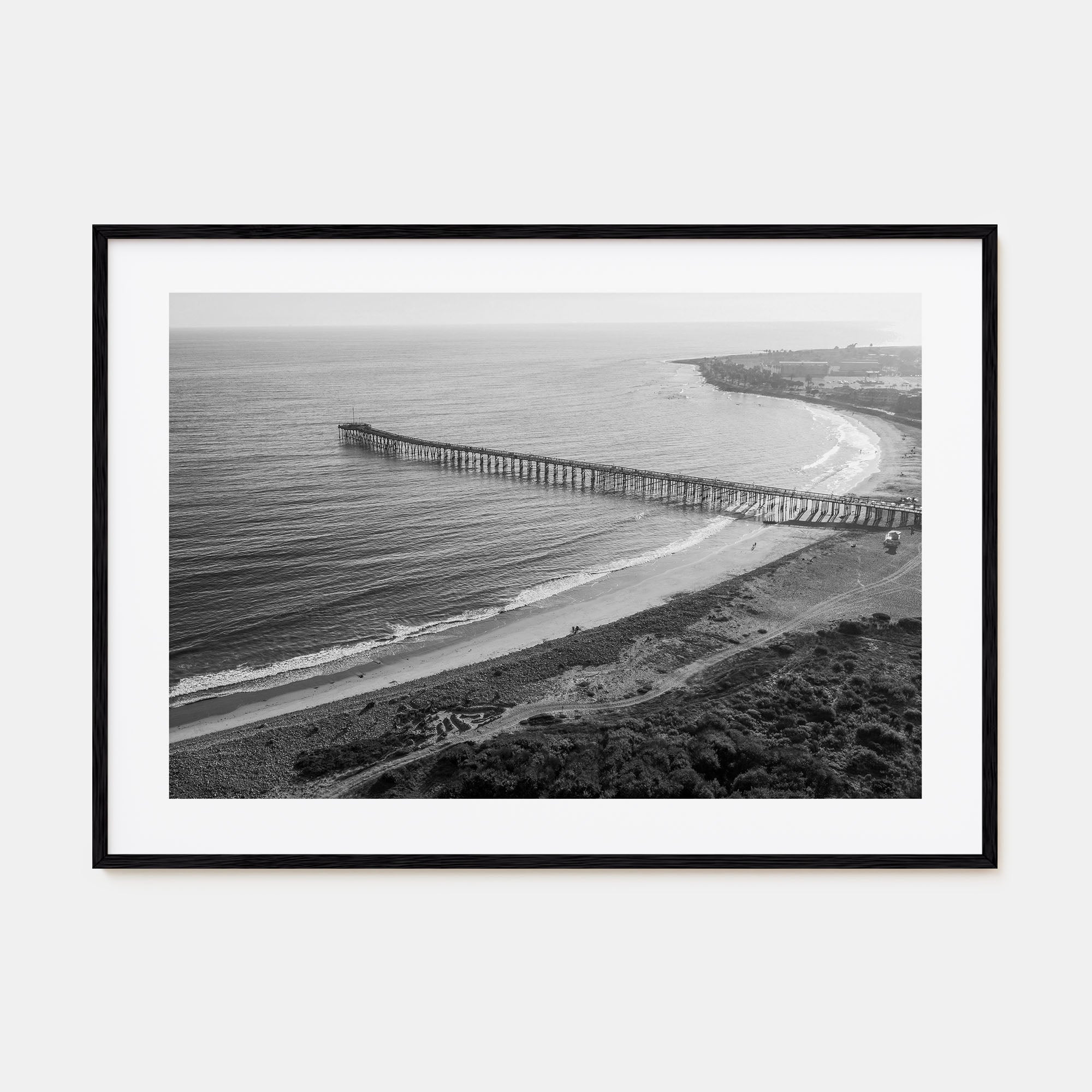 Ventura Landscape B&W No 1 Poster