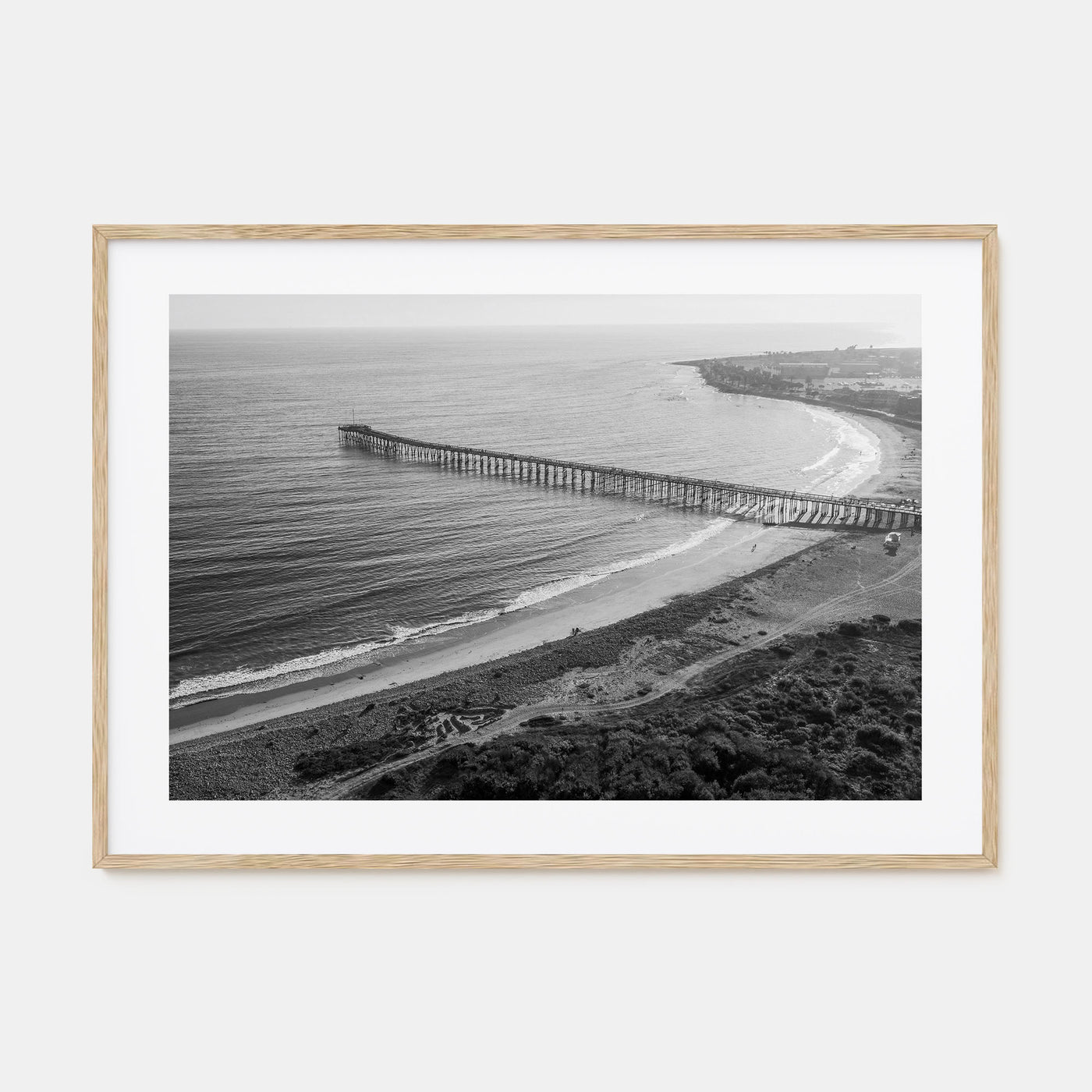 Ventura Landscape B&W No 1 Poster