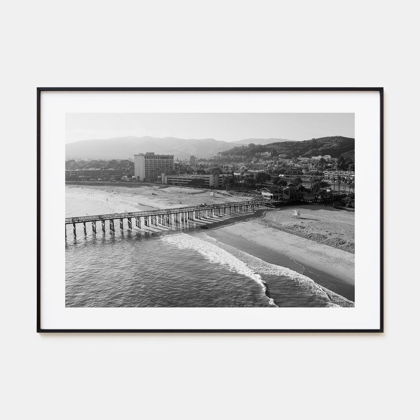 Ventura Landscape B&W No 2 Poster