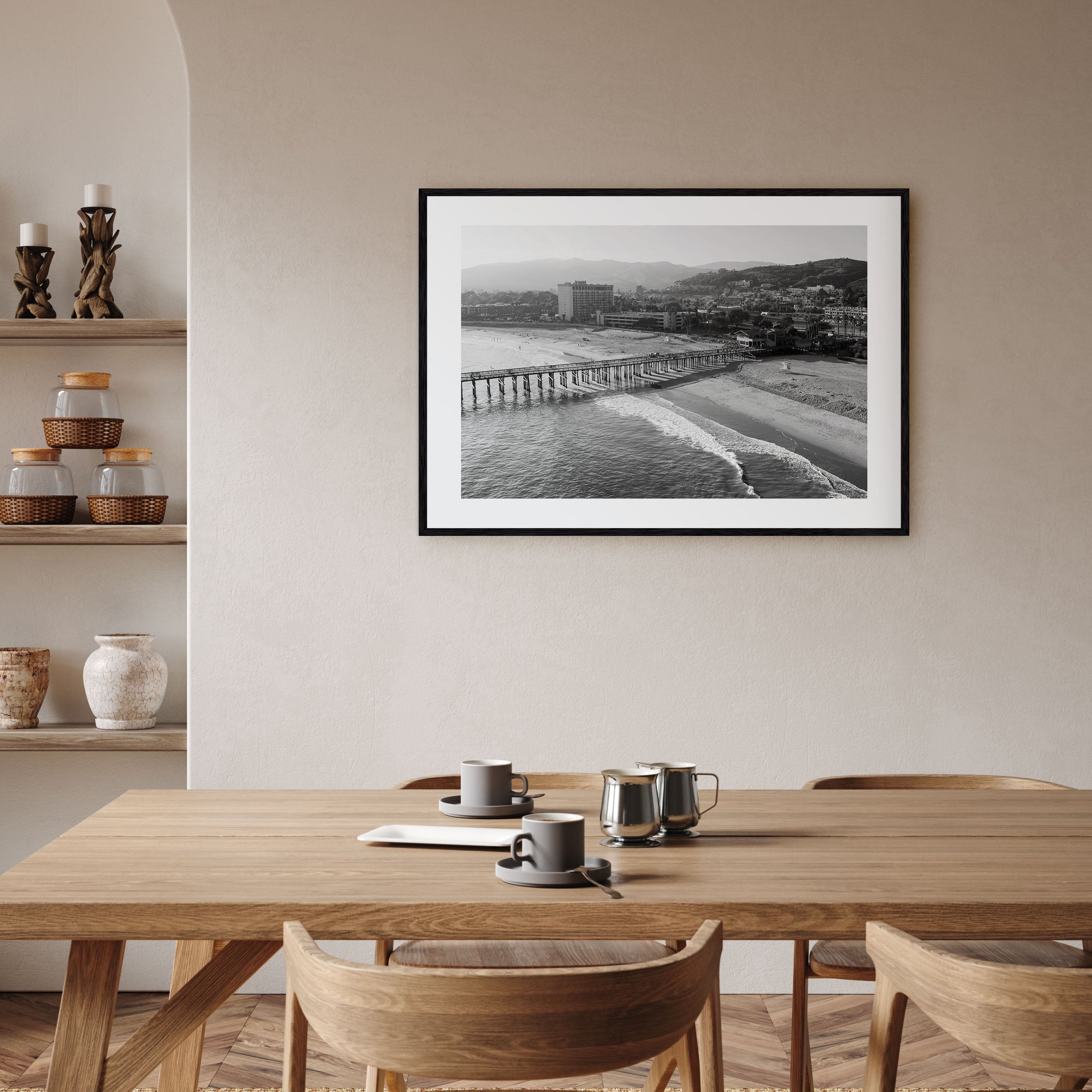 Ventura Landscape B&W No 2 Poster