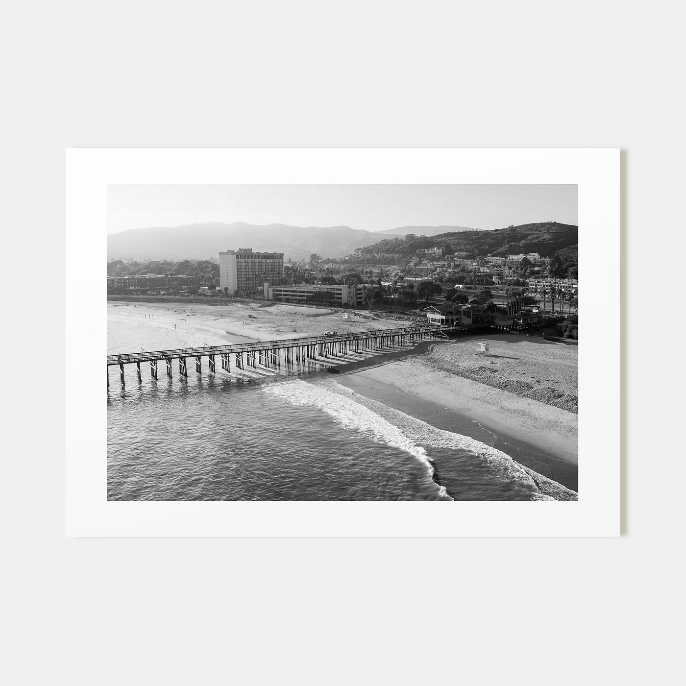 Ventura Landscape B&W No 2 Poster