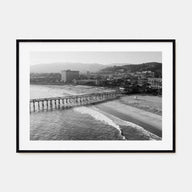 Ventura Landscape B&W No 2 Poster