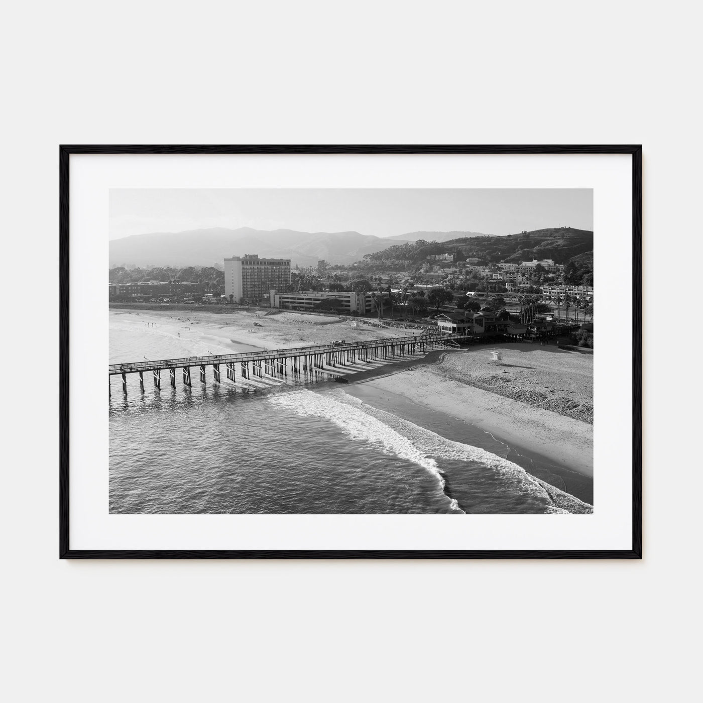 Ventura Landscape B&W No 2 Poster